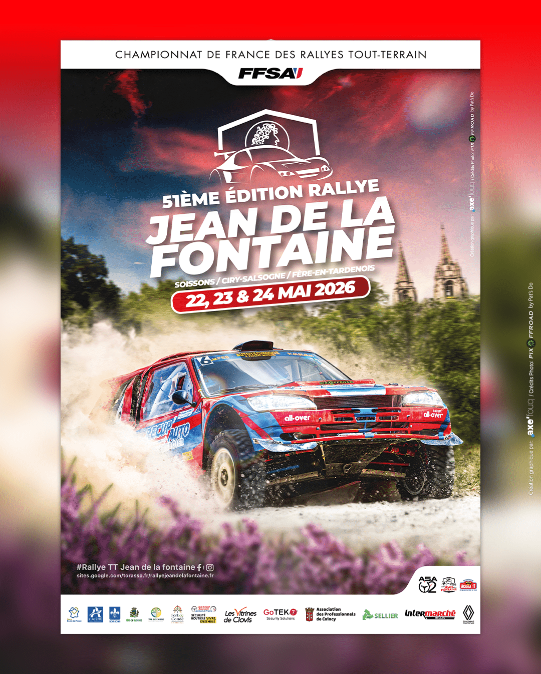Lire la suite à propos de l’article Rallye Tout-Terrain Jean de la Fontaine 2026 – Liste des engagés