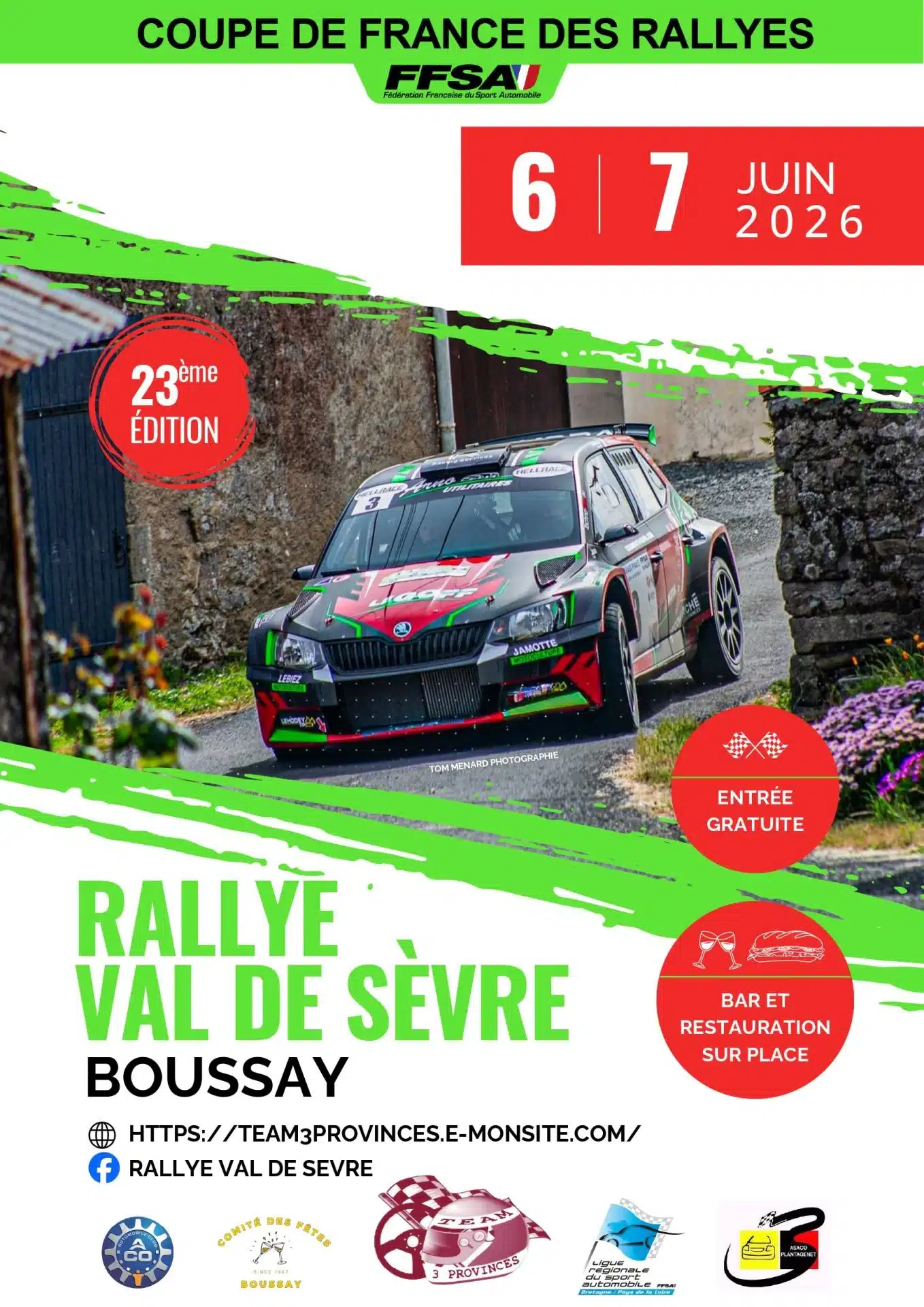 You are currently viewing Rallye Val de Sèvre 2026 – Liste des engagés