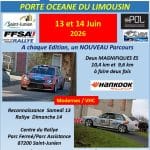 Rallye Vienne Glane Porte Océane du Limousin 2026 – Liste des engagés