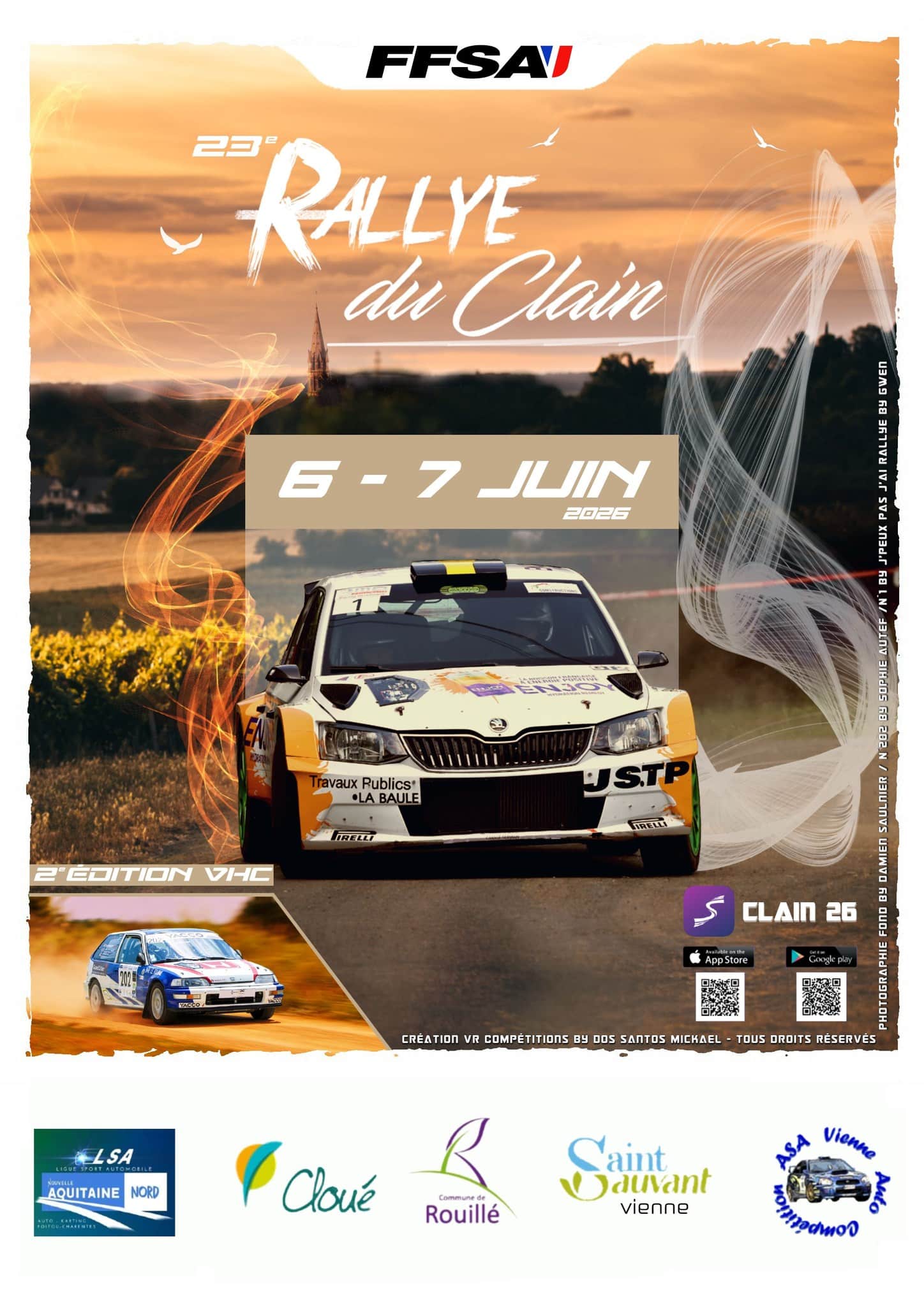 You are currently viewing Rallye du Clain 2026 – Liste des engagés