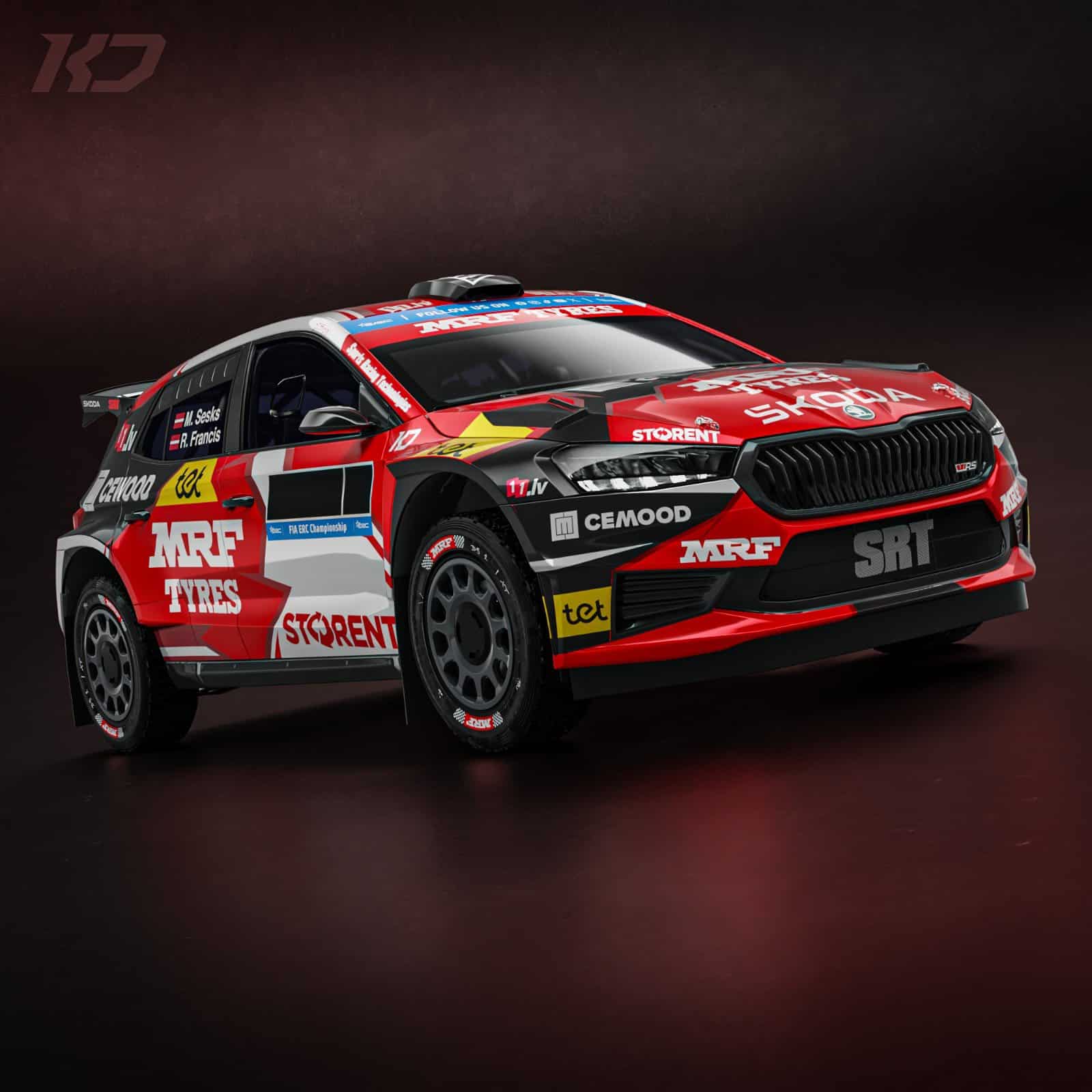 Lire la suite à propos de l’article Martin Sesks de retour en ERC au BAUHAUS Royal Rally of Scandinavia 2026