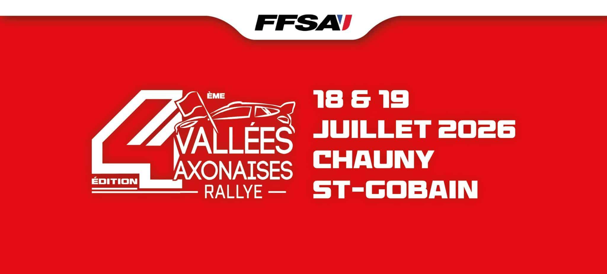 Lire la suite à propos de l’article Rallye des Vallées Axonaises 2026