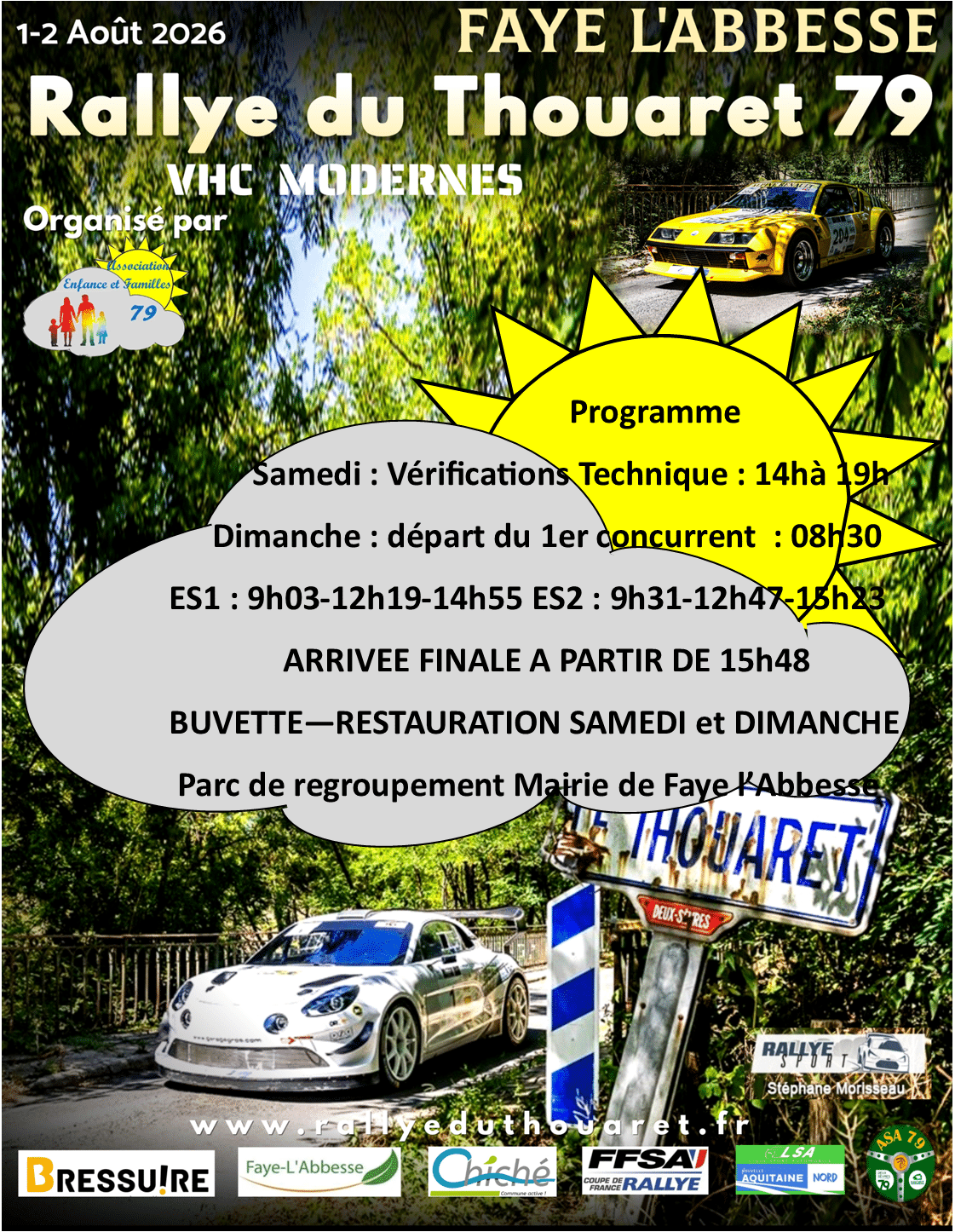 Lire la suite à propos de l’article Rallye du Thouaret 2026