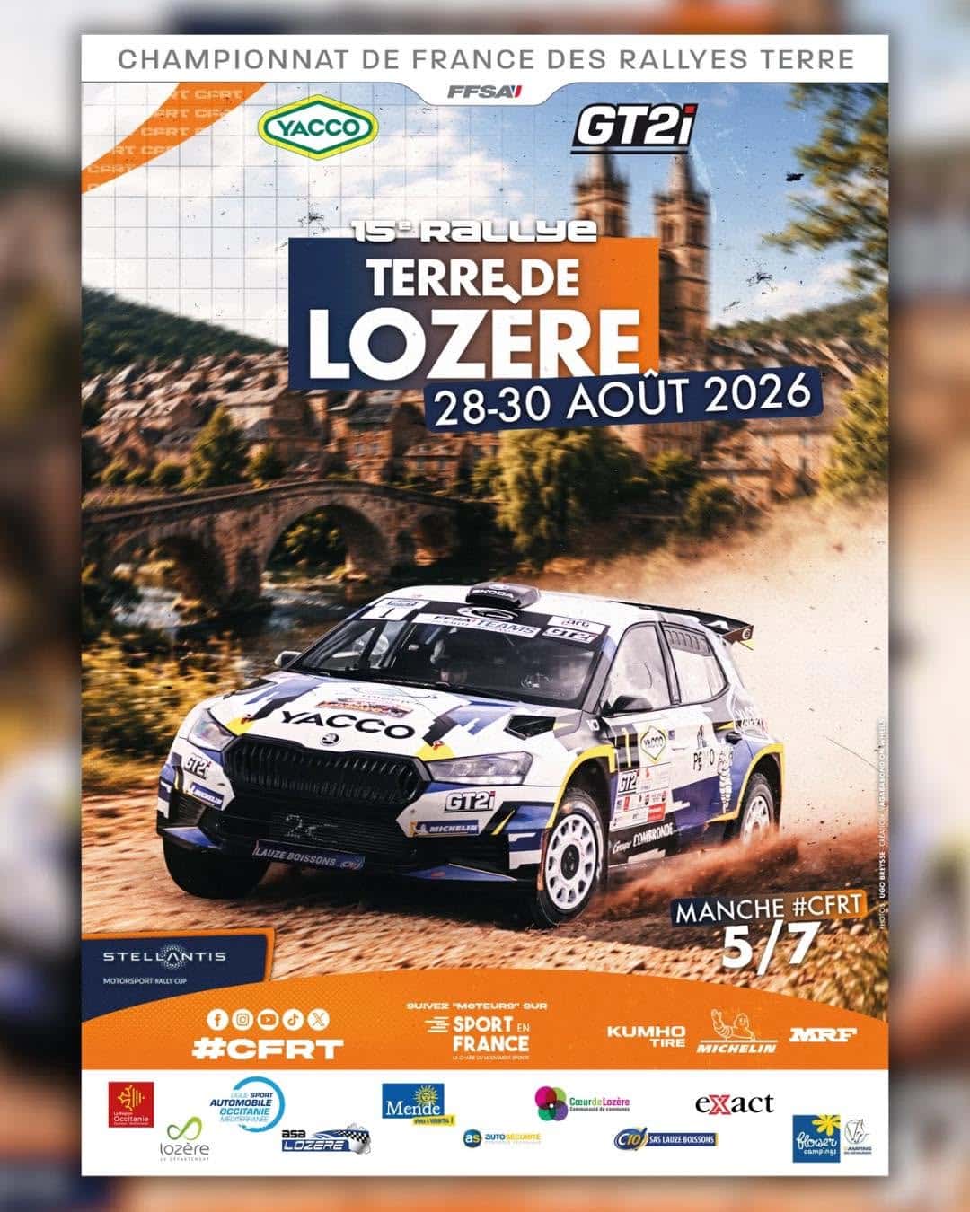 Lire la suite à propos de l’article Rallye Terre de Lozère 2026 : présentation