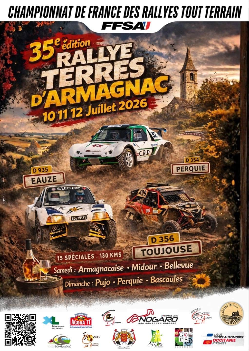 You are currently viewing Rallye Tout-Terrain Terres d&rsquo;Armagnac 2026