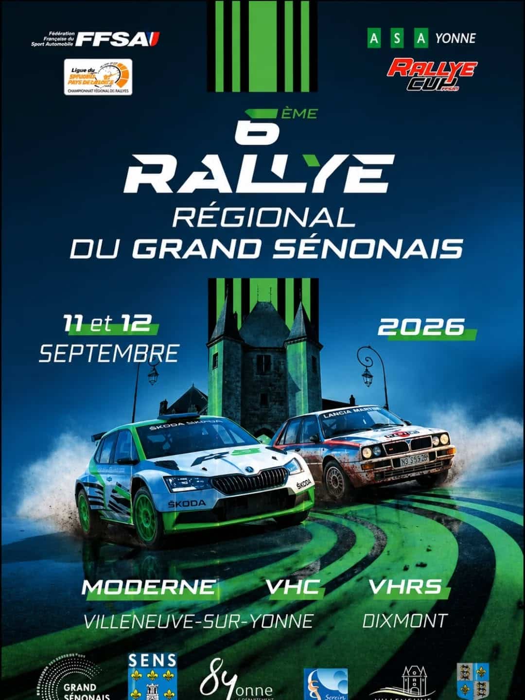Lire la suite à propos de l’article Rallye du Grand Sénonais 2026