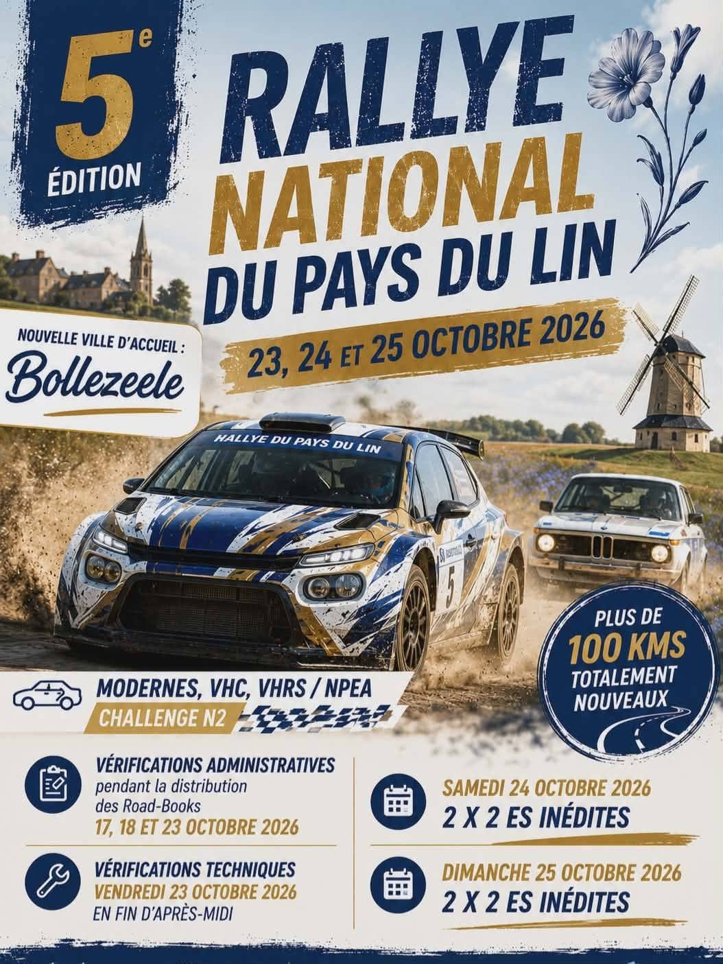 You are currently viewing Rallye du Pays du Lin 2026