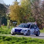 Ardeca Ypres Historic Rally : François Delecour au départ sur la Peugeot 306 Maxi