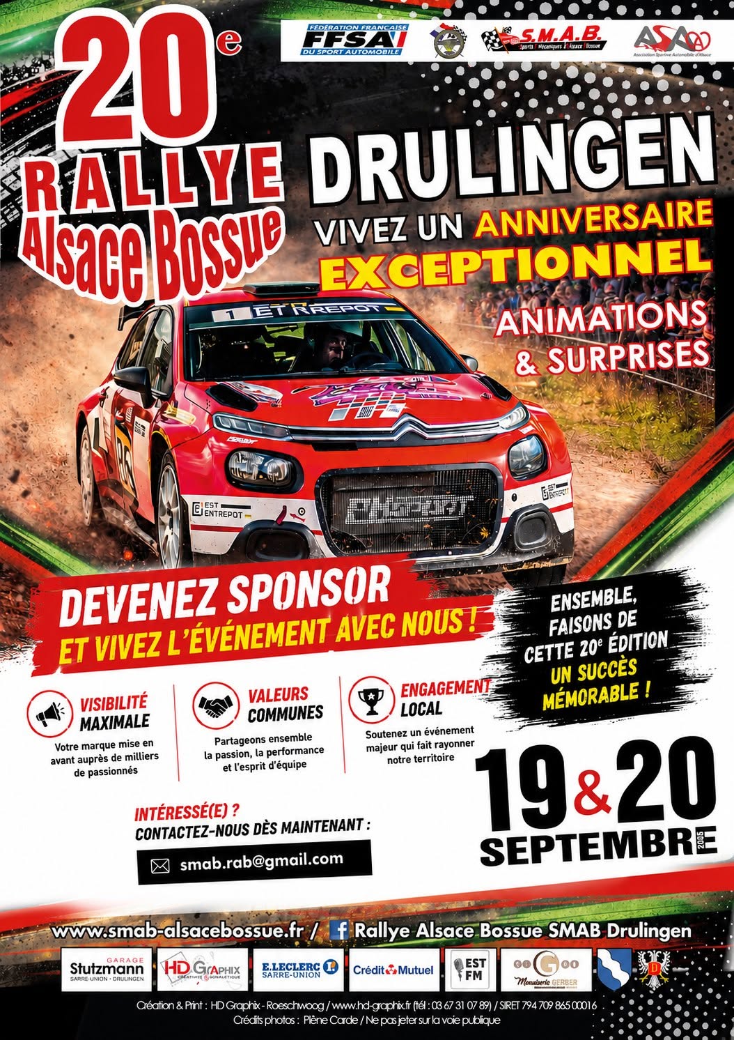 Lire la suite à propos de l’article Rallye Alsace Bossue 2026 : Loeb ouvreur parmi les 151 engagés