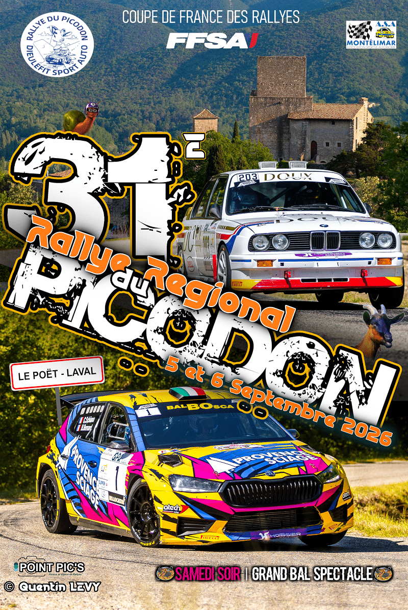 Lire la suite à propos de l’article Rallye du Picodon 2026 : programme et horaires