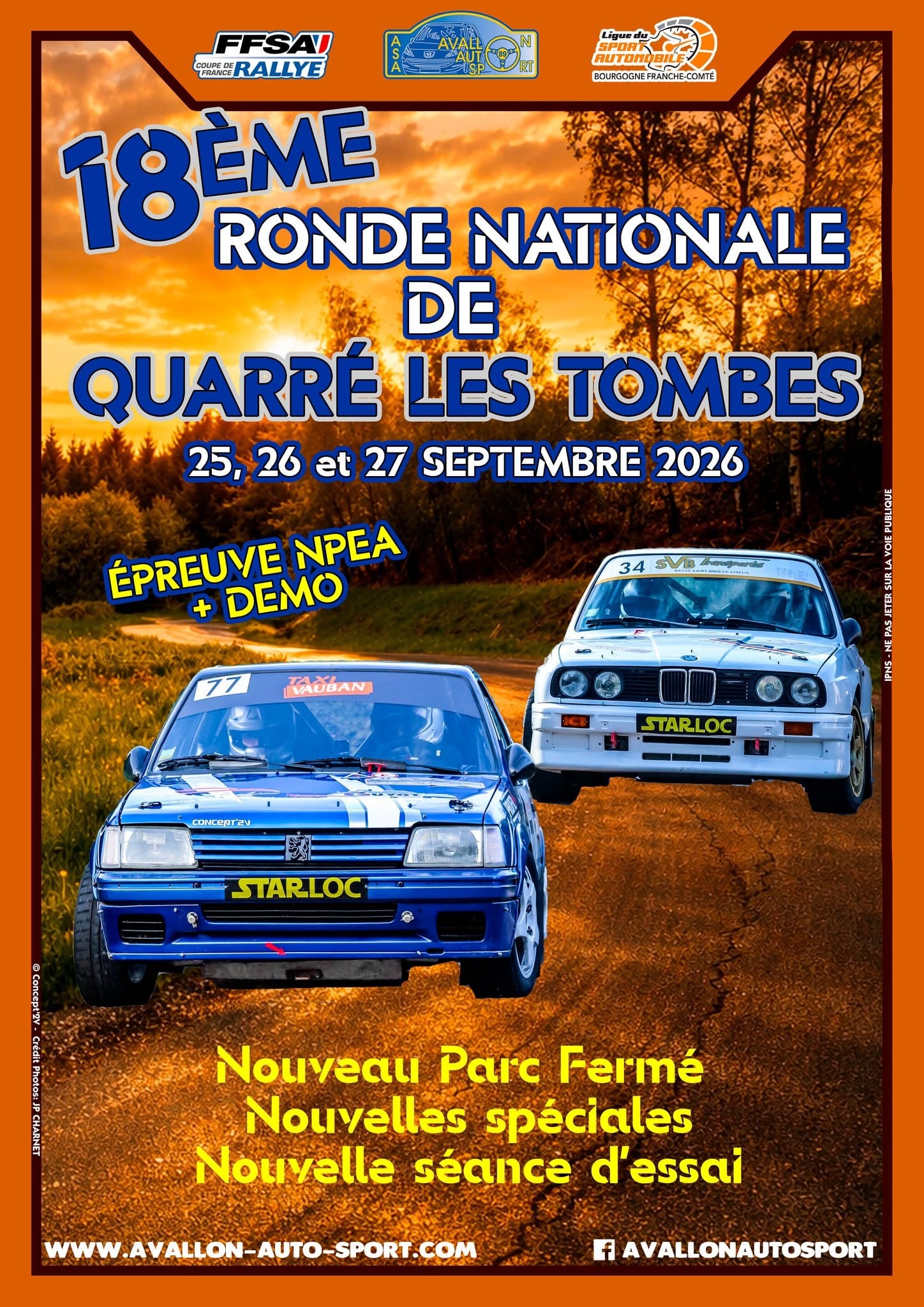 Lire la suite à propos de l’article Ronde de Quarré-les-Tombes 2026 : parcours, programme et informations
