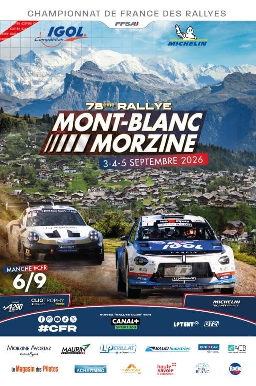 You are currently viewing Rallye Mont-Blanc Morzine 2026 : les 12 spéciales et les horaires