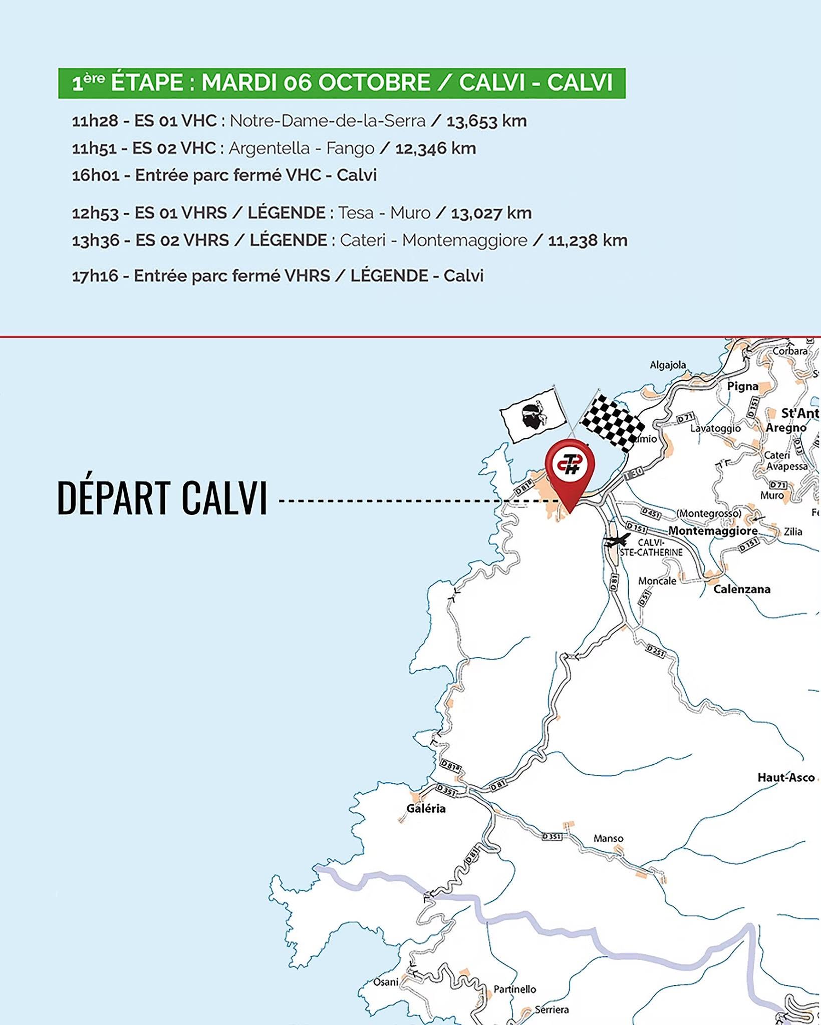 Tour de Corse 2026 - Etape 1