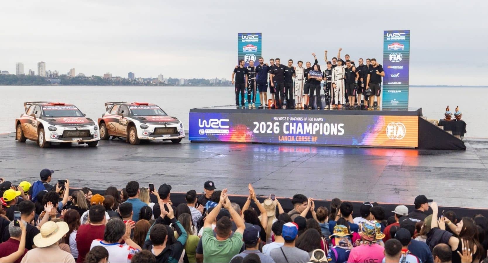 Lire la suite à propos de l’article Lancia championne du monde WRC2 dès sa première saison