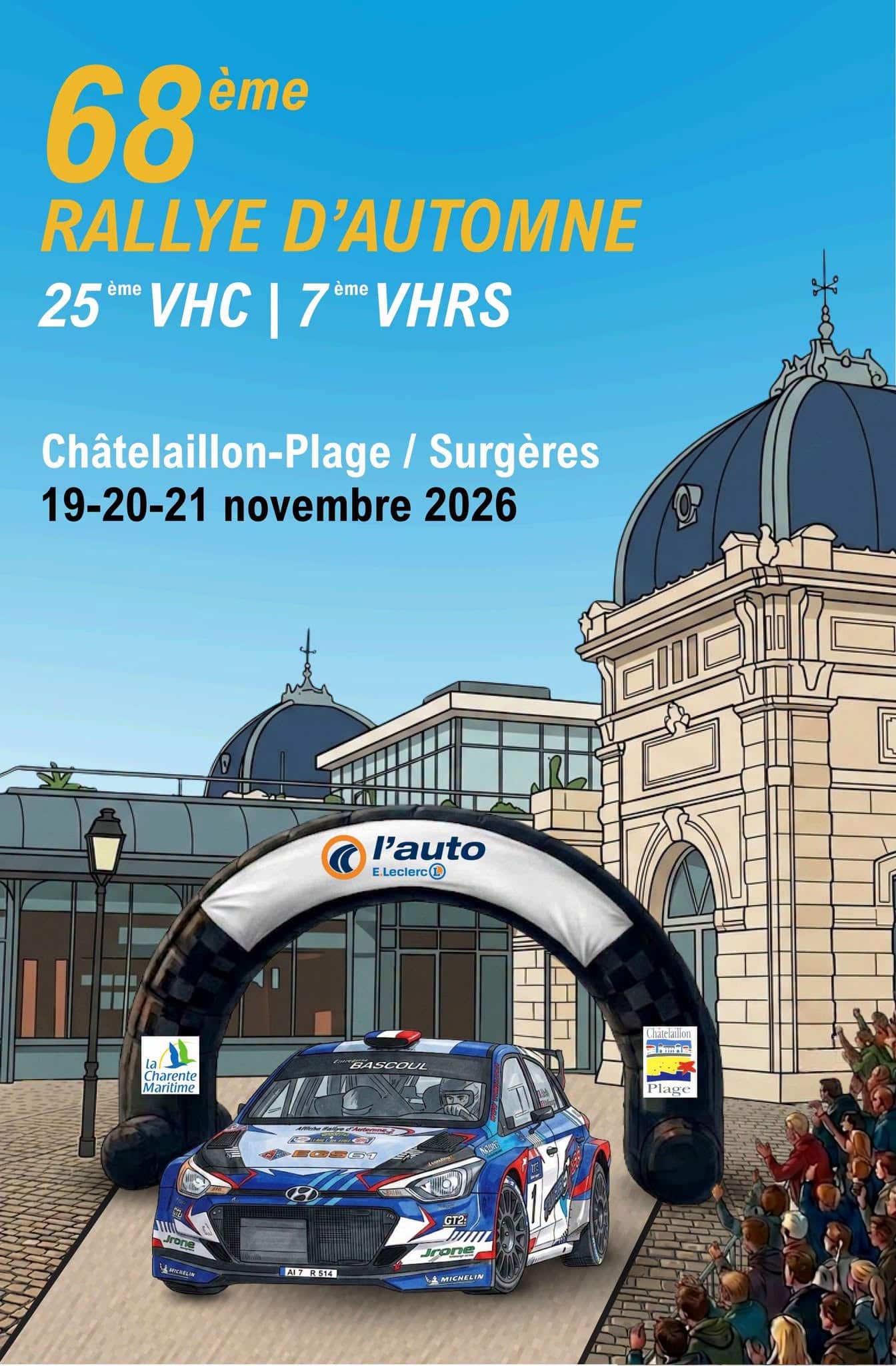 Lire la suite à propos de l’article Rallye d&rsquo;Automne 2026 : parcours, spéciales et horaires