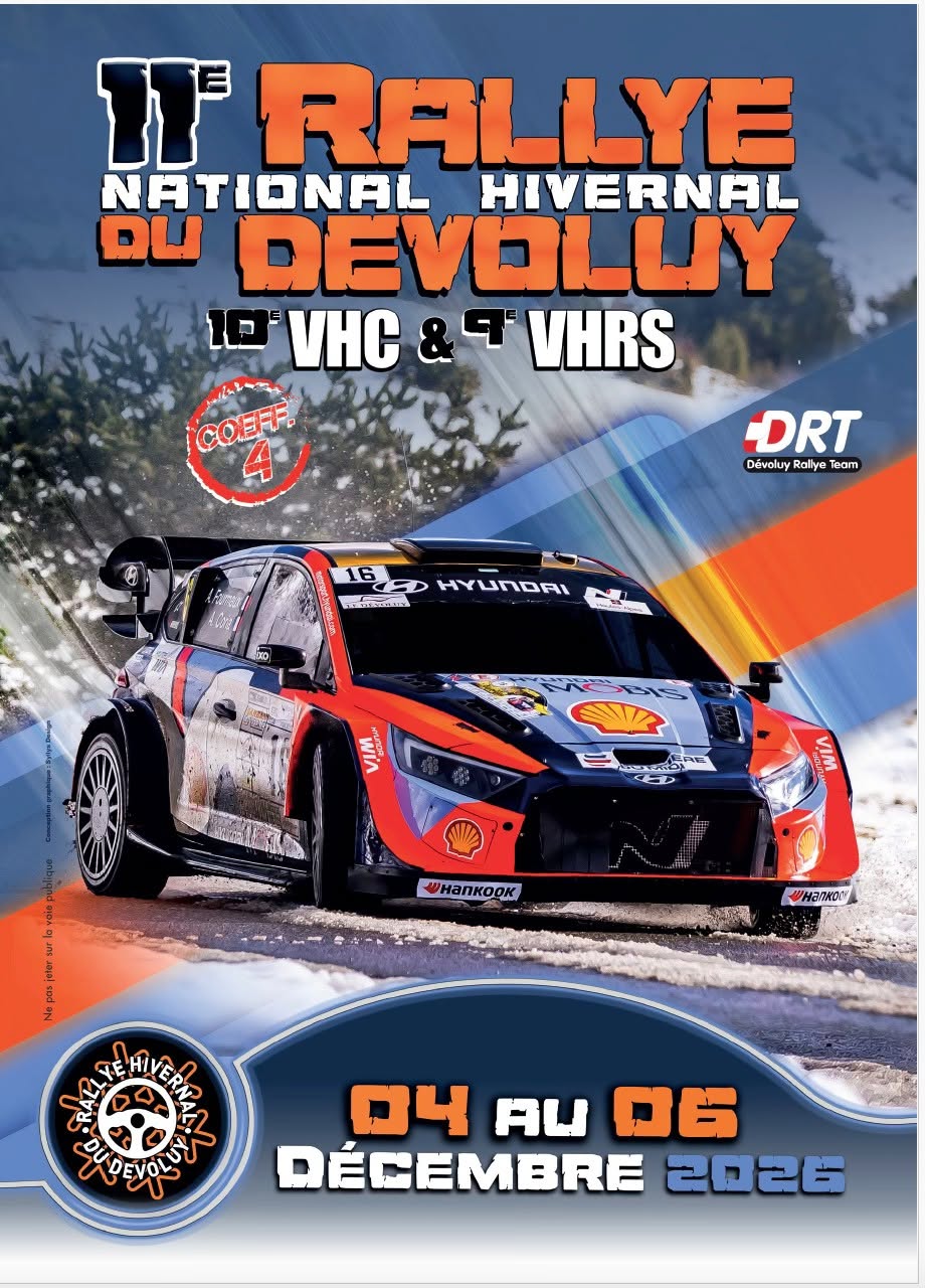 Vous consultez actuellement Rallye Hivernal du Dévoluy 2026 : programme, spéciales et horaires