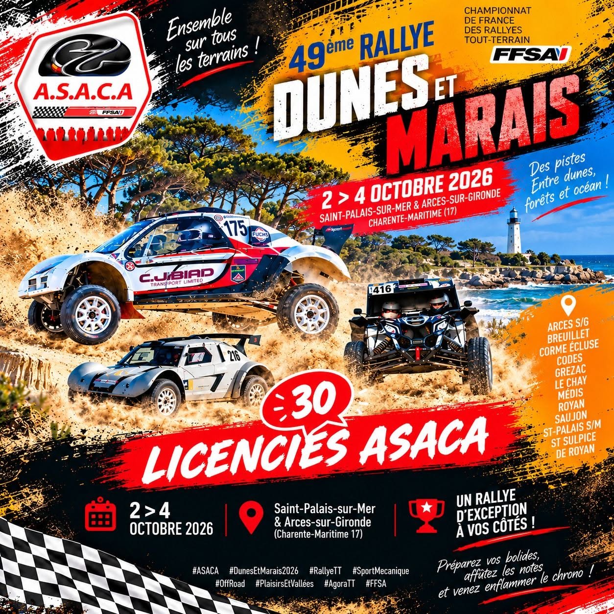 Lire la suite à propos de l’article Rallye TT Plaines et Vallées 2026 : spéciales, horaires et programme