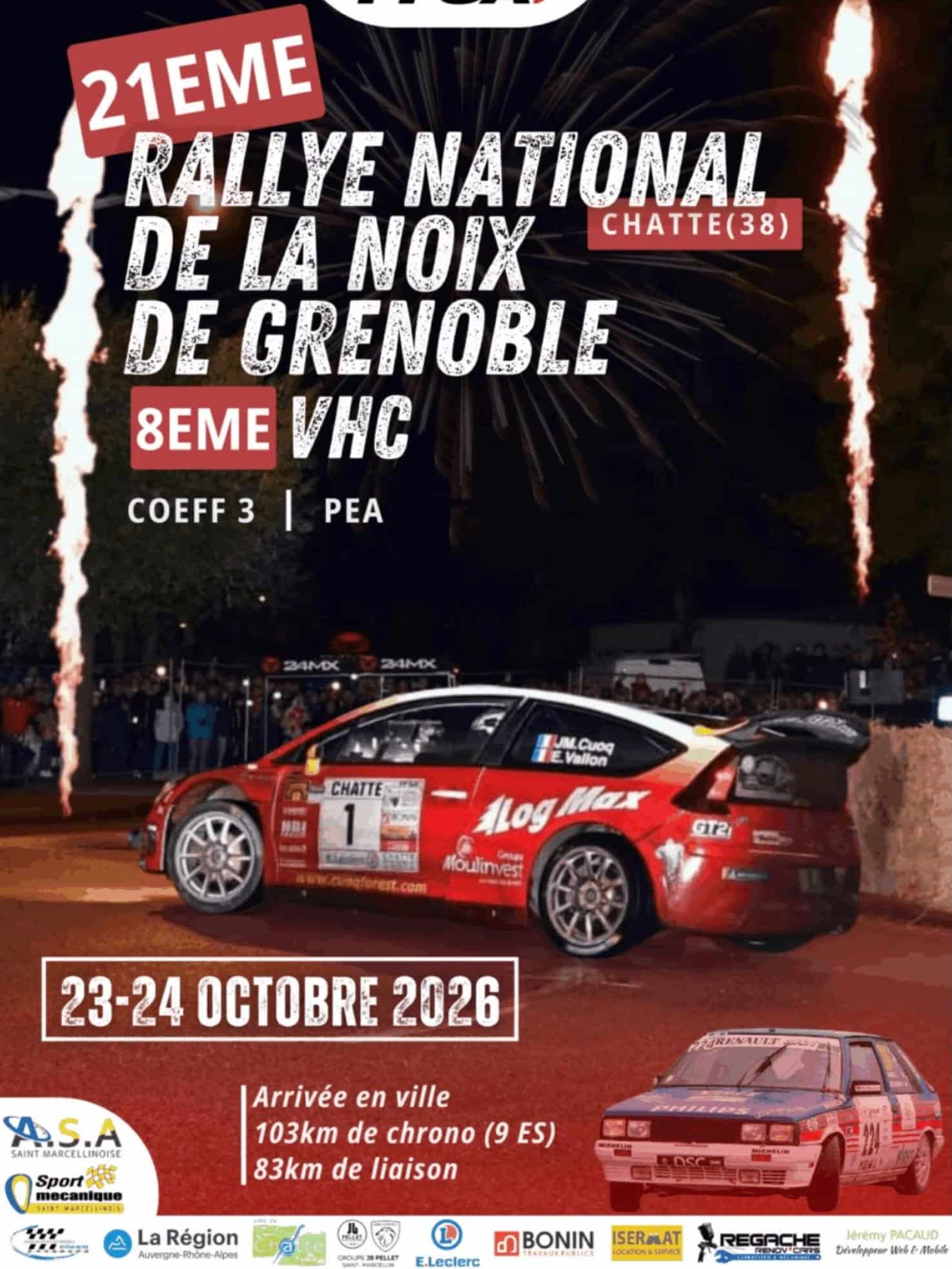 Vous consultez actuellement Rallye de la Noix de Grenoble 2026 : les engagés et le parcours
